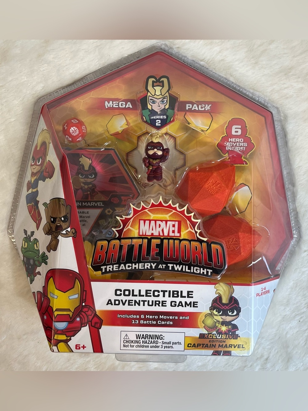 Marvel Battleworld Series 2 Treachery At Twilight Mega Pack Captain Marvel NEW